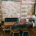 Log Home kitchen table